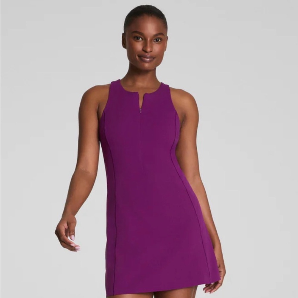 SPANX zip front dress NWT